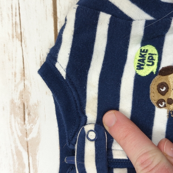 Carter's Cotton Footie Pajamas 12M - Picture 5 of 8